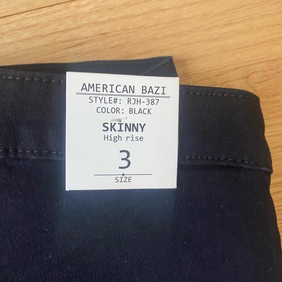 American Bazi Dark Wash Hi-rise Skinny Jeans - Picture 6 of 6